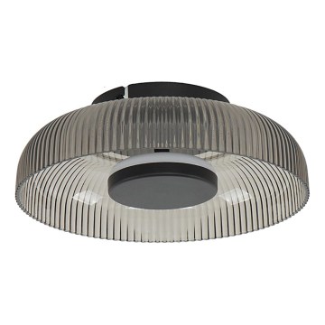 ITALUX - LED Ceiling Light PASSO LED/8W/230V 3000K Ø 25 cm smoked black