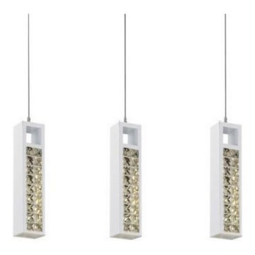 ITALUX - LED Chandelier on a string LAURI 3xLED/4.8W/230V
