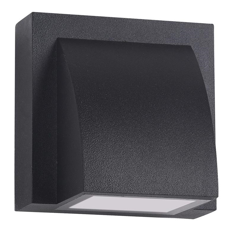 ITALUX - LED Outdoor wall light EDGAR LED/3W/230V IP54 3000K black