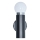 ITALUX - MACERA Wall Lamp 1xE27/40W/230V black