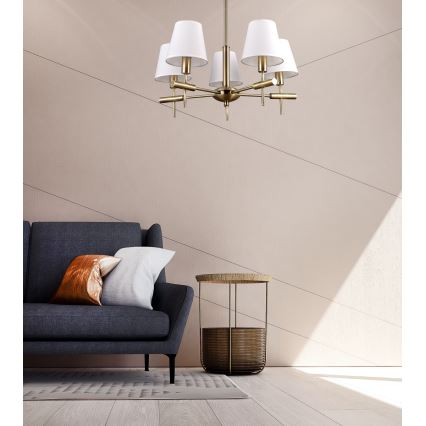 Pendant chandelier BALTER 5xE14/40W/230V