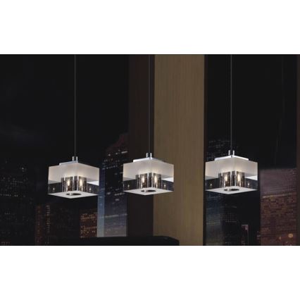 ITALUX - Chandelier on a string CUBRIC 1xG9/28W/230V