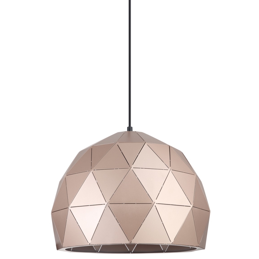 ITALUX - Chandelier on a string HARLEY 1xE27/40W/230V Rose gold