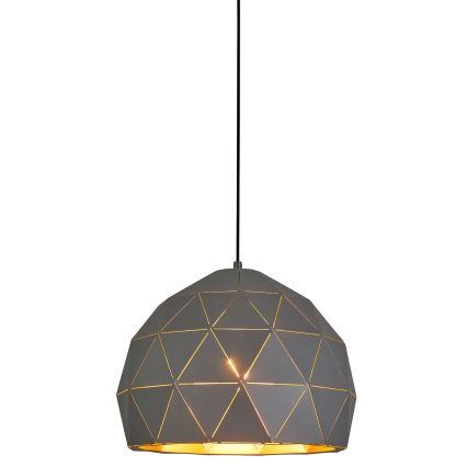 ITALUX - Chandelier on a string HARLEY 1xE27/40W/230V anthracite