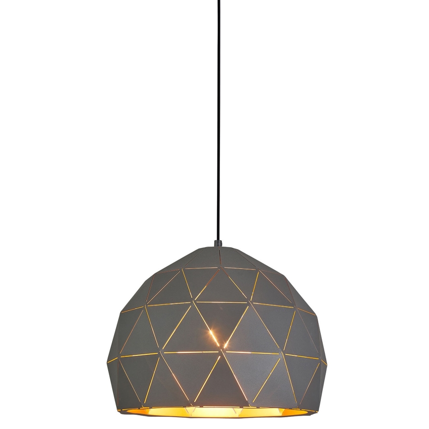 ITALUX - Chandelier on a string HARLEY 1xE27/40W/230V anthracite