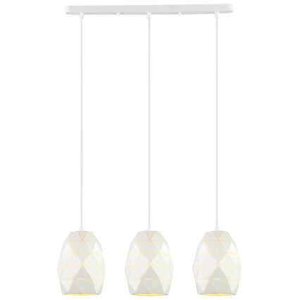 ITALUX - Chandelier on a string HARLEY 3xE27/40W/230V white