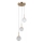ITALUX - PADRI cable pendant chandelier 3xG9/5W/230V gold