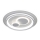 ITALUX - PARCO LED Dimmable Ceiling Light LED/55W/230V 3000-6500K Ø50 cm White + Remote Control