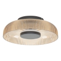 ITALUX - PASSO LED Ceiling Light LED/8W/230V 3000K Ø 25 cm smoky beige