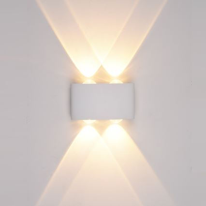 ITALUX - LED Outdoor wall light GILBERTO 2xLED/2W/230V 3000K IP54