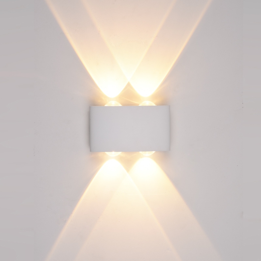 ITALUX - LED Outdoor wall light GILBERTO 2xLED/2W/230V 3000K IP54