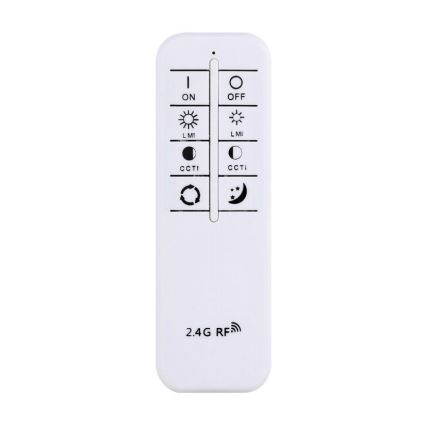 ITALUX - Dimmable TEMPIO LED ceiling light LED/55W/230V 3000-6500K Ø 50 cm White + Remote control