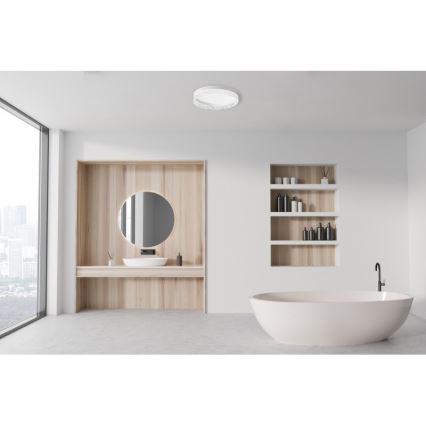 ITALUX - Dimmable LED ceiling light RANTE LED/58W/230V 3000-6500K Ø 50 cm white + remote control