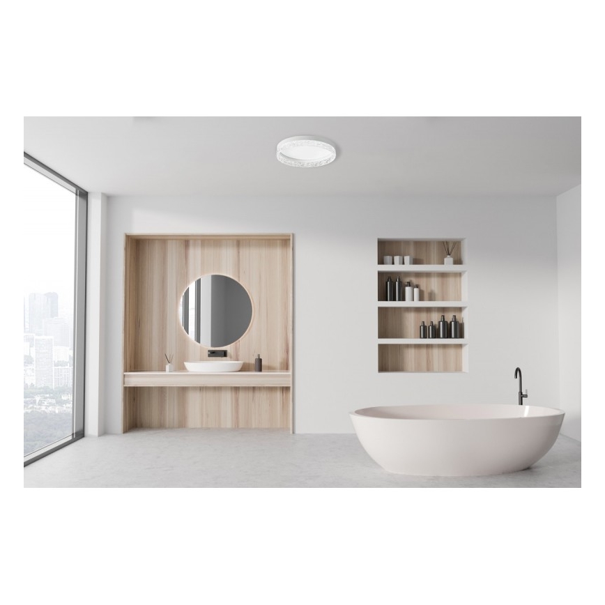 ITALUX - Dimmable LED ceiling light RANTE LED/58W/230V 3000-6500K Ø 50 cm white + remote control