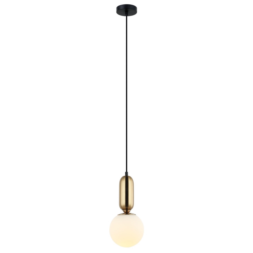 ITALUX - Chandelier on a string ALDEVA 1xE27/40W/230V d. 15 cm bronze