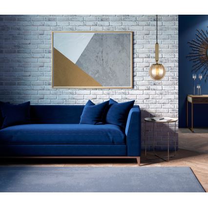 ITALUX - Chandelier on a string RAVENA 1xE27/5W/230V brass