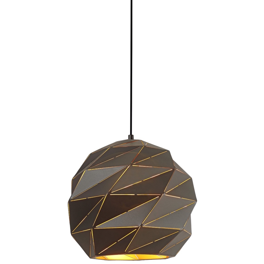 ITALUX - Chandelier on a string PALERMO 1xE27/40W/230V d. 32 cm anthracite