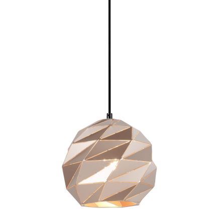 ITALUX - Chandelier on a string PALERMO 1xE27/40W/230V d. 23 cm Rose gold