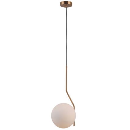 ITALUX - Chandelier on a string CARIMI 1xE27/5W/230V brass