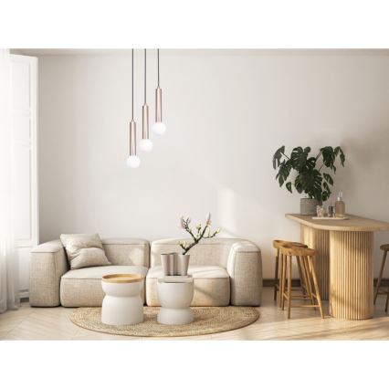 ITALUX - FILANO Cable Pendant 3xG9/5W/230V, Rose Gold