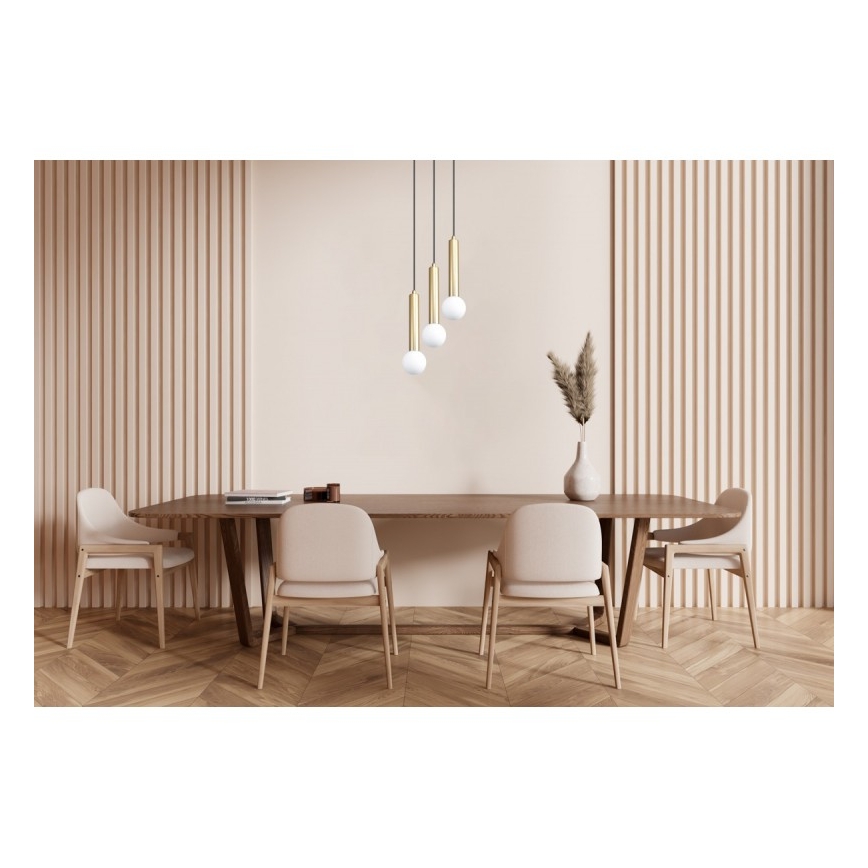 ITALUX - FILANO Cable-hung Pendant Light 3xG9/5W/230V Gold