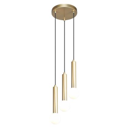 ITALUX - FILANO Cable-hung Pendant Light 3xG9/5W/230V Gold