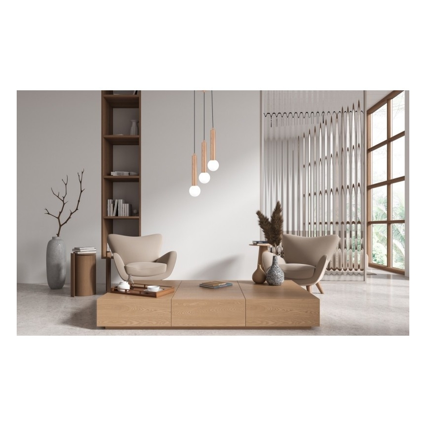 ITALUX - FILANO cable pendant light 3xG9/5W/230V, brown
