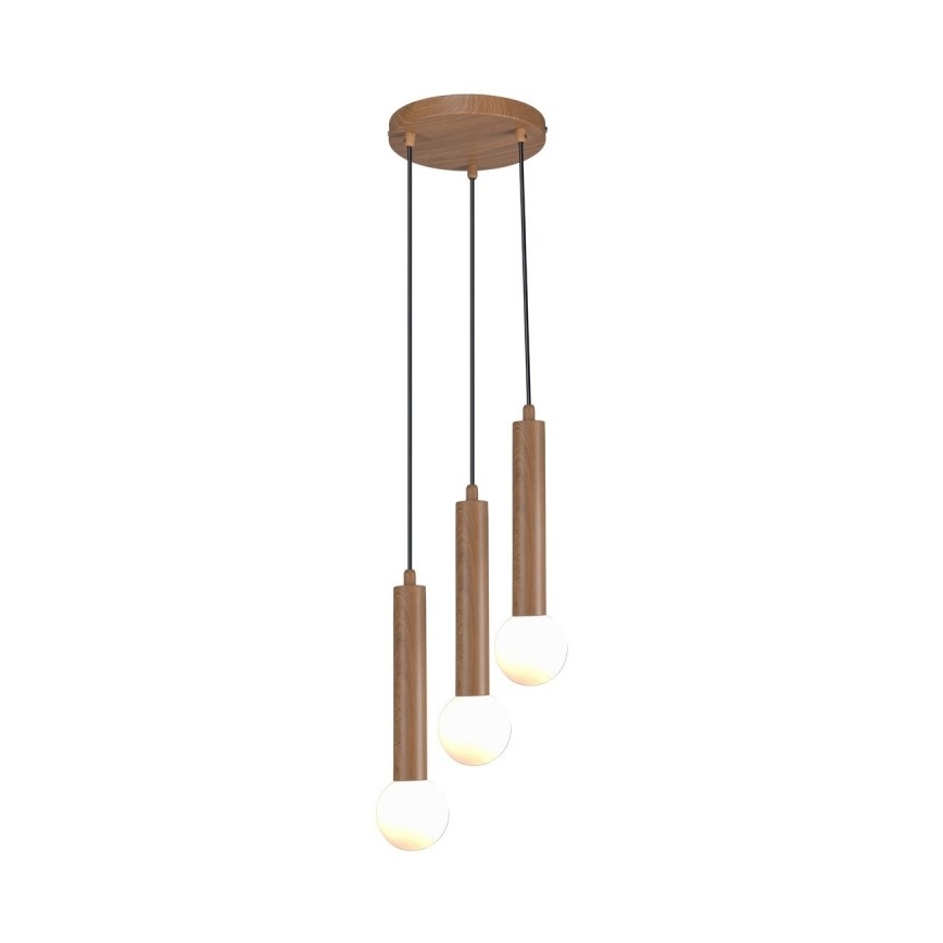 ITALUX - FILANO cable pendant light 3xG9/5W/230V, brown