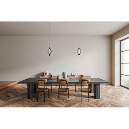 ITALUX - SEVILLA cable-suspended LED pendant LED/5W/230V 3000K black