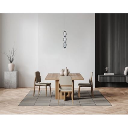ITALUX - SEVILLA cable-suspended LED pendant LED/15W/230V 3000K black