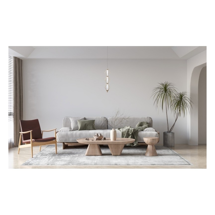 ITALUX - SEVILLA LED Cable Pendant Chandelier LED/15W/230V 3000K Gold