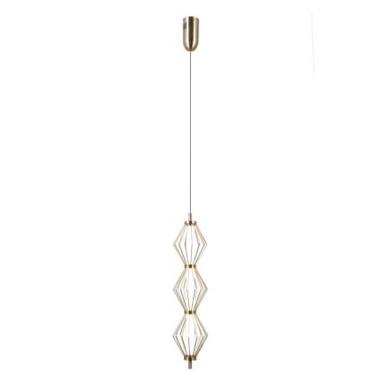 ITALUX - SEVILLA LED Cable Pendant Chandelier LED/15W/230V 3000K Gold