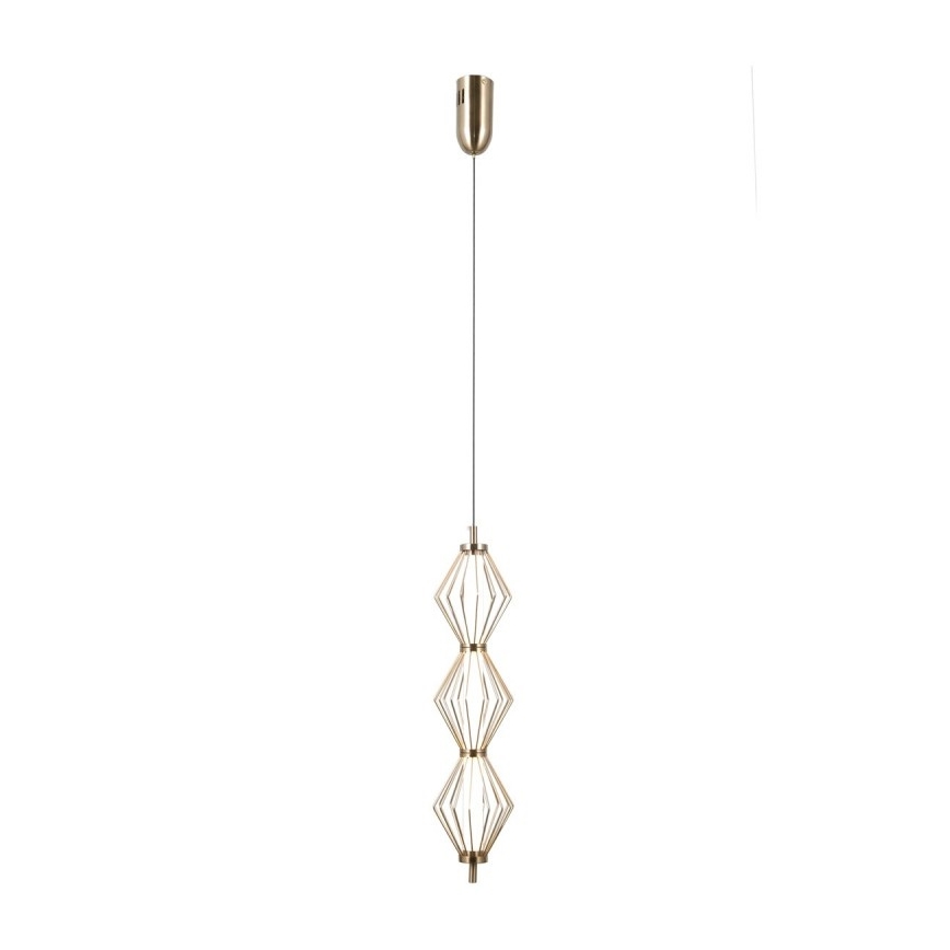ITALUX - SEVILLA LED Cable Pendant Chandelier LED/15W/230V 3000K Gold