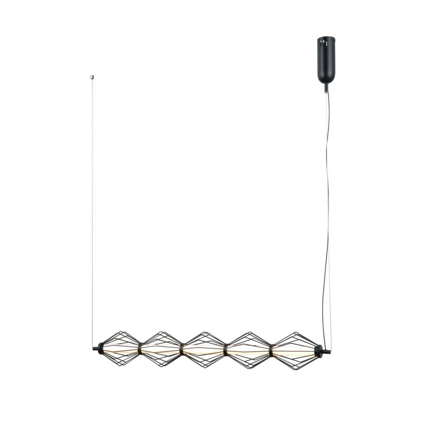 ITALUX - SEVILLA LED Pendant Light on Cable, 25W/230V, 3000K, Black
