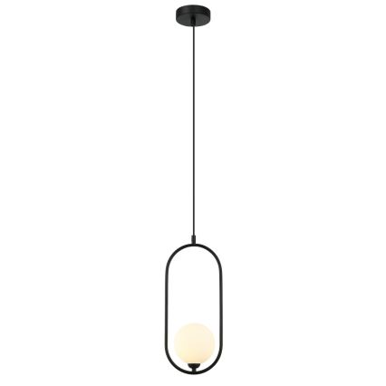 ITALUX - Chandelier on a string LUPUS 1xG9/25W/230V black