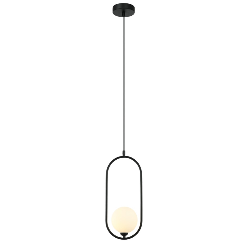 ITALUX - Chandelier on a string LUPUS 1xG9/25W/230V black