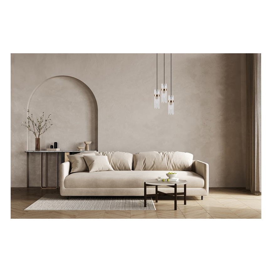 ITALUX - TARASO cable pendant light 3xE14/40W/230V black/gold