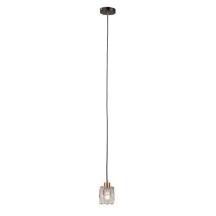 ITALUX - TORNO cable-hung pendant light 1xE14/40W/230V black/gold