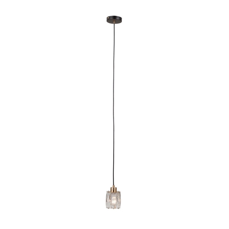 ITALUX - TORNO cable-hung pendant light 1xE14/40W/230V black/gold