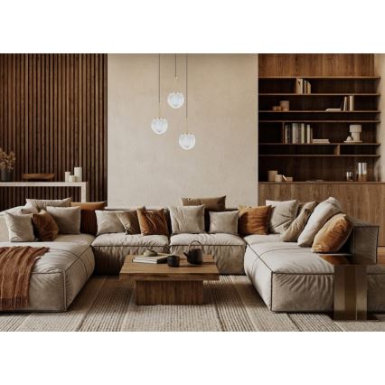 ITALUX - PADRI cable pendant chandelier 3xG9/5W/230V gold