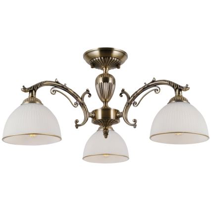 ITALUX - Surface-mounted chandelier FENEZA 3xE27/40W/230V