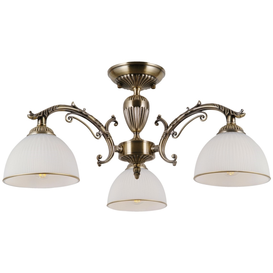 ITALUX - Surface-mounted chandelier FENEZA 3xE27/40W/230V