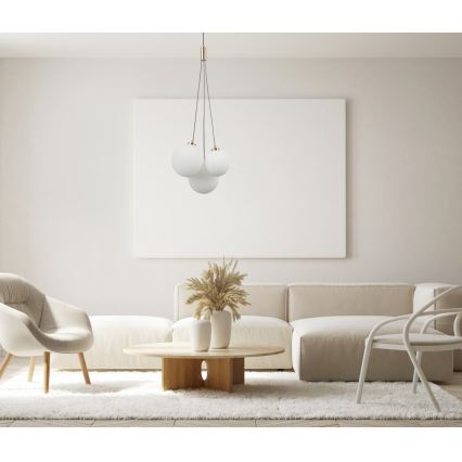 ITALUX - Chandelier on a string PERLOS 3xG9/5W/230V