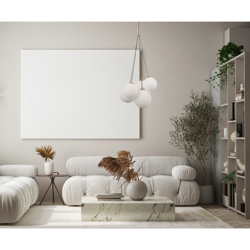 ITALUX - Chandelier on a string PERLOS 5xG9/5W/230V