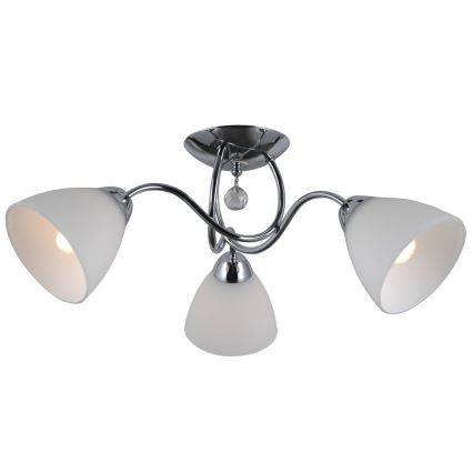 ITALUX - Surface-mounted chandelier LUGANO 3xE27/40W/230V