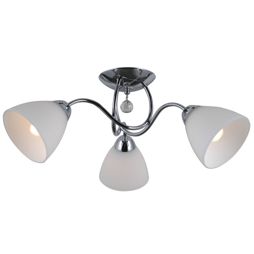 ITALUX - Surface-mounted chandelier LUGANO 3xE27/40W/230V