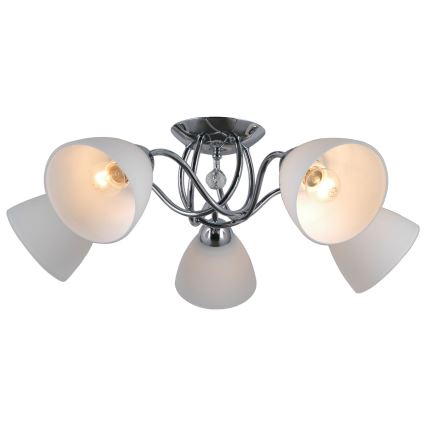 ITALUX - Surface-mounted chandelier LUGANO 5xE27/40W/230V