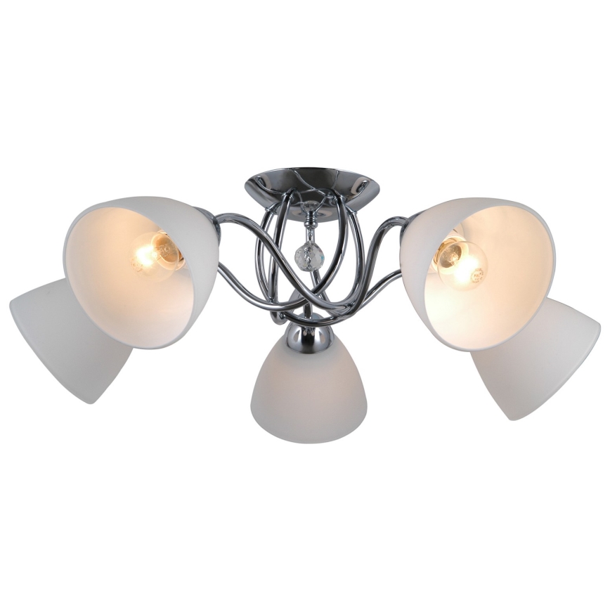 ITALUX - Surface-mounted chandelier LUGANO 5xE27/40W/230V