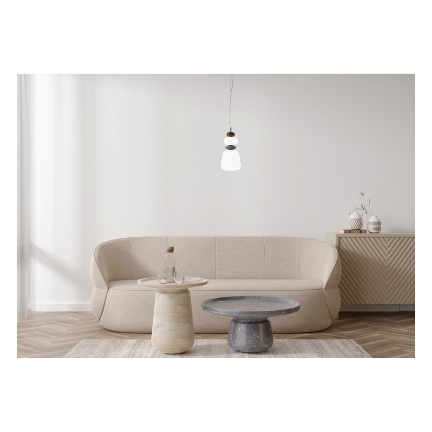 ITALUX - LED Cable Pendant EVANS LED/12W/230V 3000K gold/white