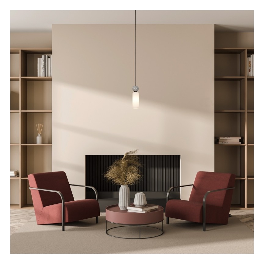 ITALUX - SANTOS cable-suspended pendant 1x G9/40W/230V, black